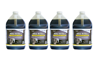 NU-CALGON 4120-08 Alka-Brite Plus 1 gal bottle, Brown - Alka-Brite 4 Gallons image