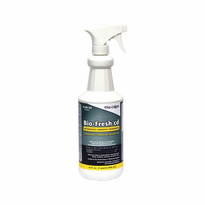 Mold cleaner Nu-Calgon 4126-34 Bio-Fresh cd 32 oz bottle for disinfecting AC coils and surfaces.