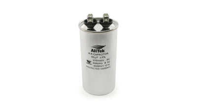 Alltek 50uf MFD 370/440V HVAC Round Run Capacitor image 0