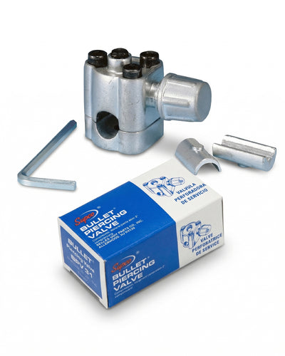 Supco BPV31 bullet piercing valve, 500 PSI refrigerant line access tap