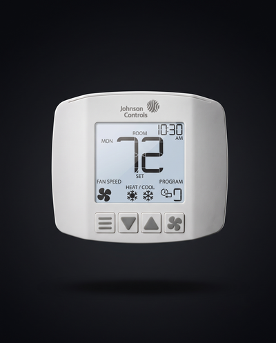 Johnson Controls FCP-PA-701-B 7-Day Programmable FCU and PTAC Thermostat