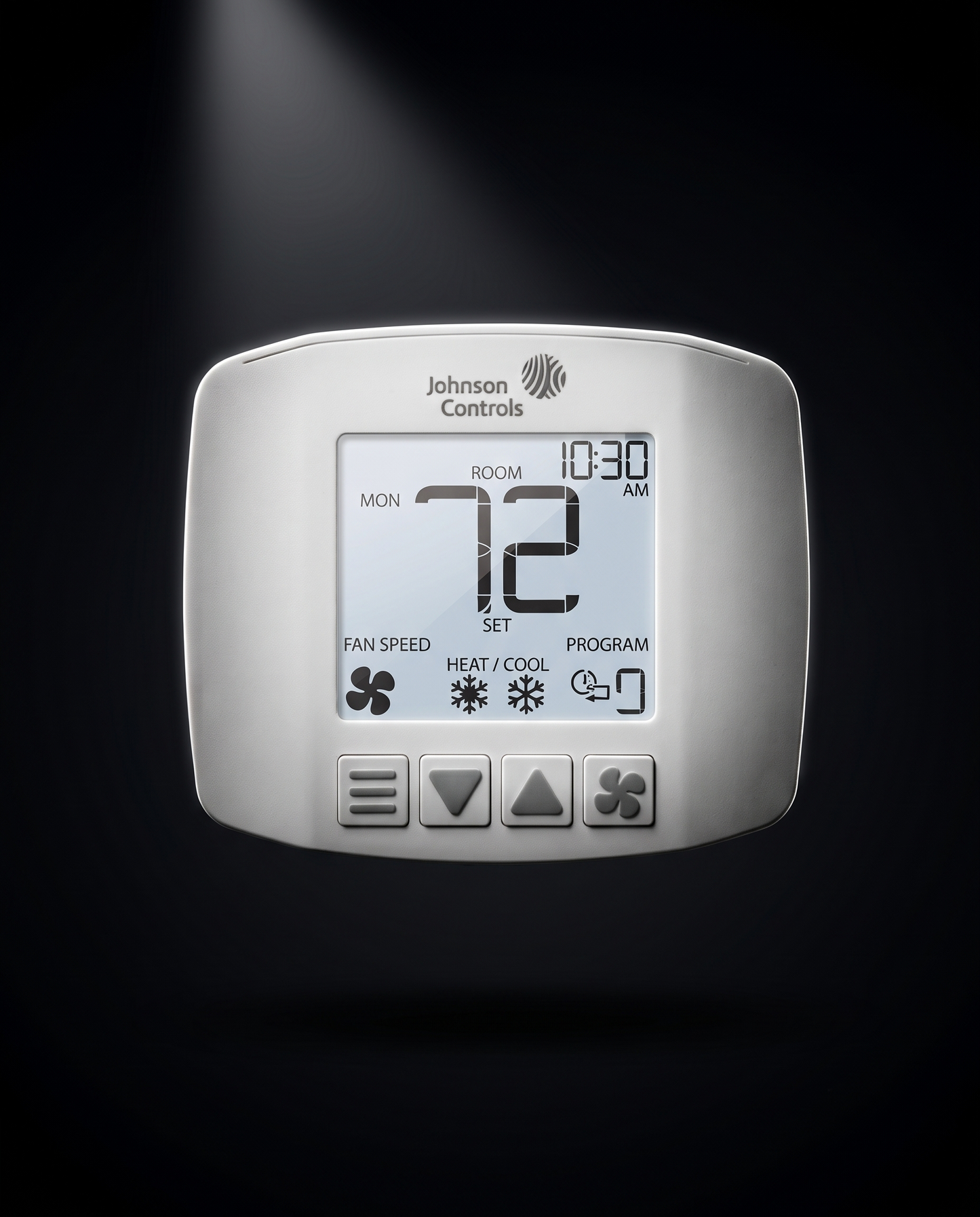 Johnson Controls FCP-PA-701-B 7-Day Programmable FCU and PTAC Thermostat