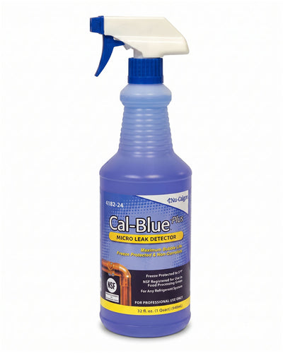 Gas Leak Detector Nu-Calgon Cal-Blue Plus 32 oz – Leak Test Fluid