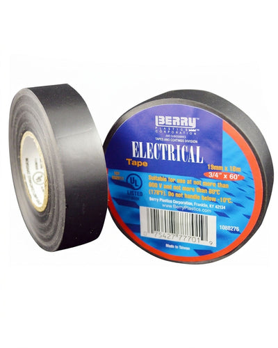Berry Global Electrical Tape, 60 Ft x 3/4