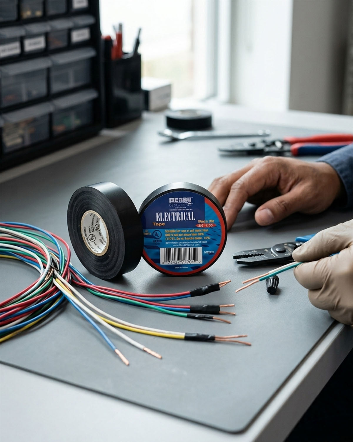 Berry Global Electrical Tape, 60 Ft x 3/4