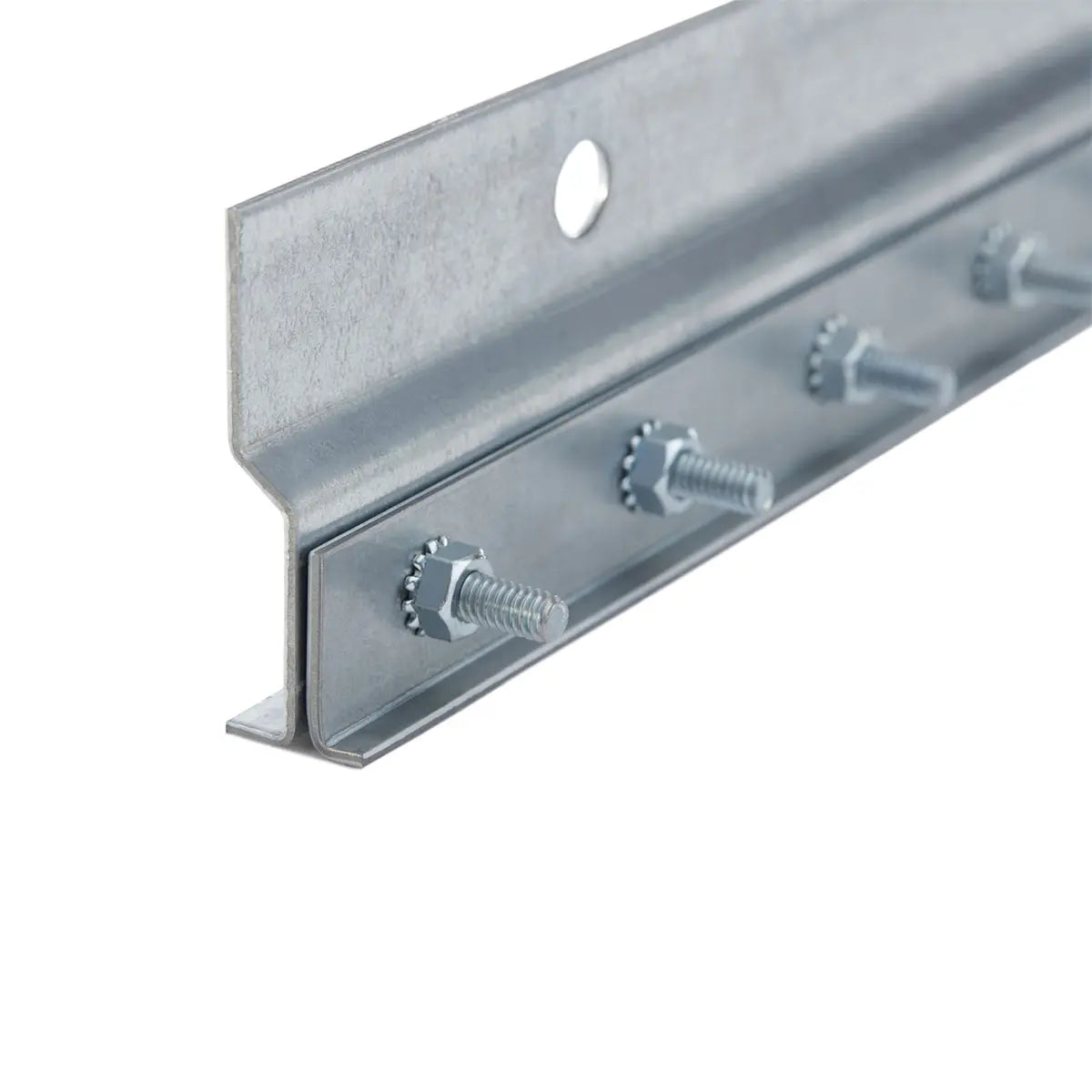 XPS Wall Mount Galvanized Hardware – 50" Rail, 25 Holes, 4 Plates