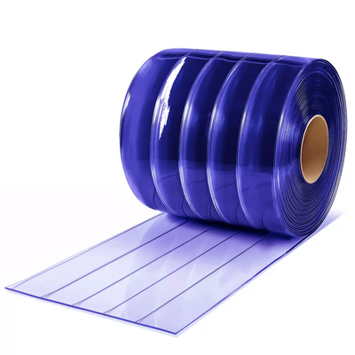 XPS Tech Nylon-Reinforced PVC Strip Roll – 8" × 0.080" × 150 ft, Clear