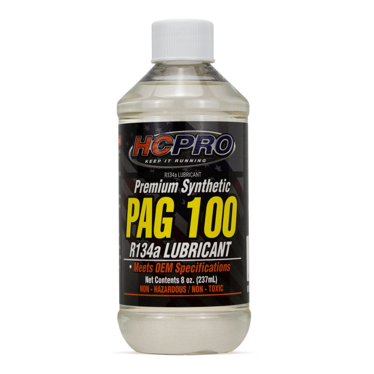 HCPRO PAG 100 R134a A/C Compressor Oil – 8 oz, ISO VG 100, Standard Domestic Systems — view 10