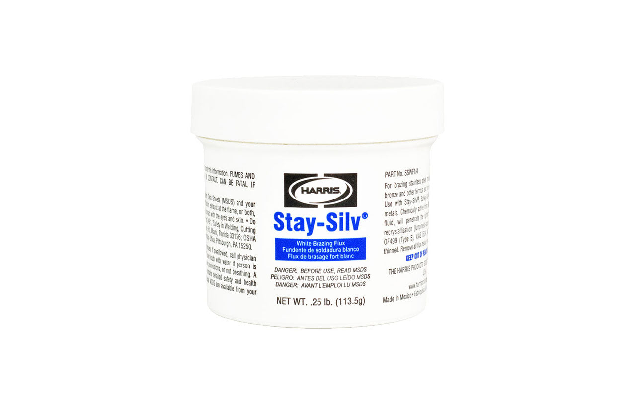 Harris STAY-SILV® White Brazing Flux 8 oz. image 0