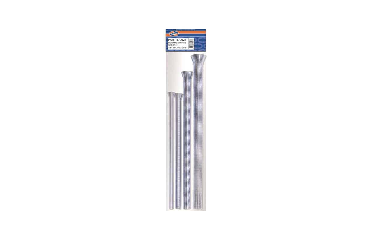 Uniweld 70028 Spring Tube Benders 1/4", 3/8", 1/2", 5/8" image 0