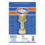 Uniweld F41 Cylinder to Regulator Brass Adaptor image 1