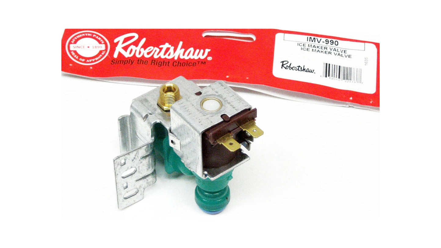Robertshaw IMV-990 Refrigerator Water Solenoid Inlet Valve Pump image 1