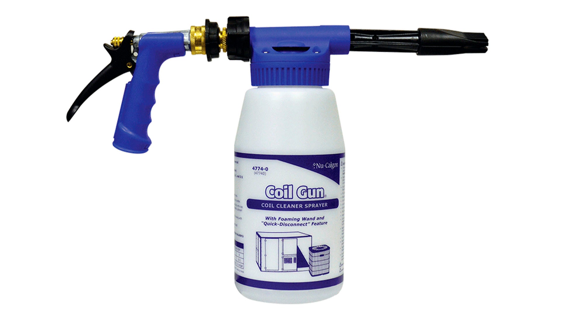 Nu Cleaner Coil Cleaner Sprayer Nu-Calgon 4774-0 Coil Gun 2 qt – SPLYPRO
