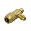 CPS AVT45 Brass T Adapter 3 Pack image 0
