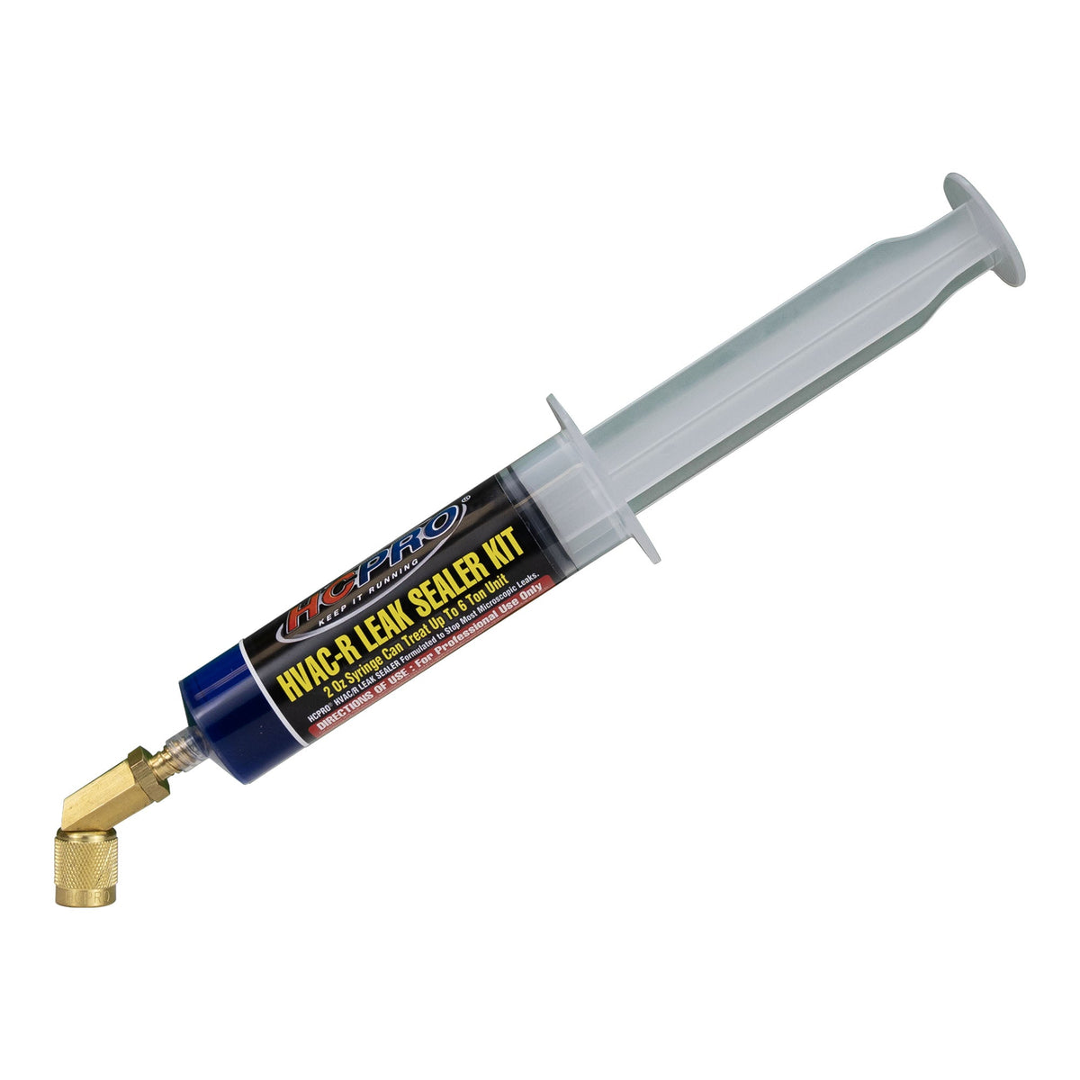 HCPRO HCLSK2 HVAC-R Leak Sealant – 2 oz Syringe, 45° Swivel Adapter, Up to 6 Tons — view 10