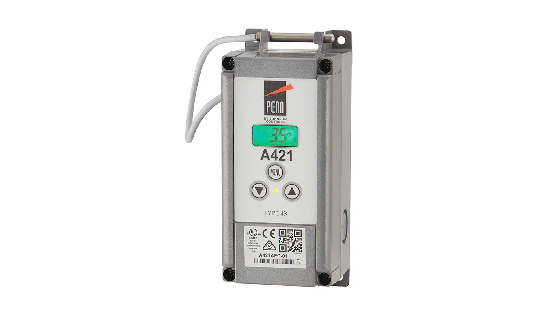Johnson Controls - PENN A421ABD-02C Series Electronic Temperature Controls with Off-Cycle Defrost image 1