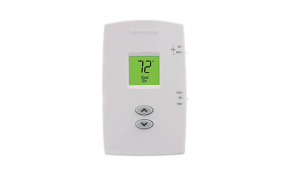 Honeywell PRO TH1110DV1009 Vertical Non-Programmable 1 Heat / 1 Cool Thermostat – Dual Powered image 0