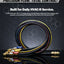 HCPRO PH5BKBV 1/4" x 5 ft Ball-Valve Charging Hose Set – 3 Hoses, Quarter-Turn Shutoff — view 2