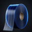 XPS Tech Nylon-Reinforced PVC Strip Roll – 8" × 0.080" × 300 ft, Clear