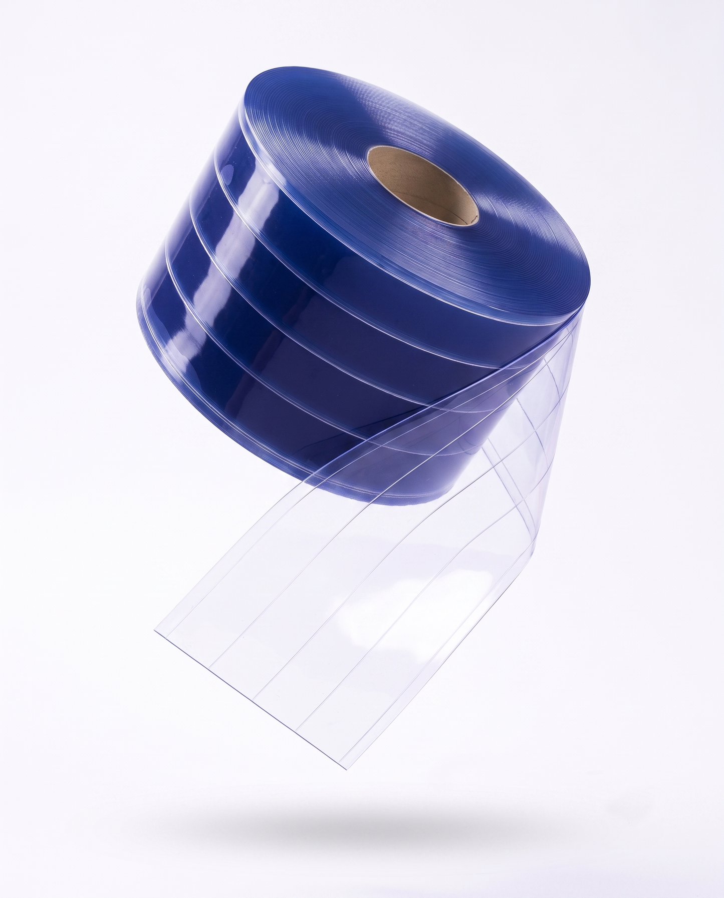 XPS Tech Nylon-Reinforced PVC Strip Roll – 8" × 0.080" × 300 ft, Clear