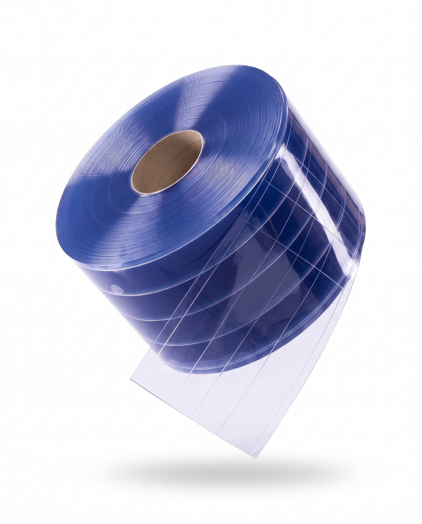 XPS Tech Nylon-Reinforced PVC Strip Roll – 8" × 0.080" × 300 ft, Clear