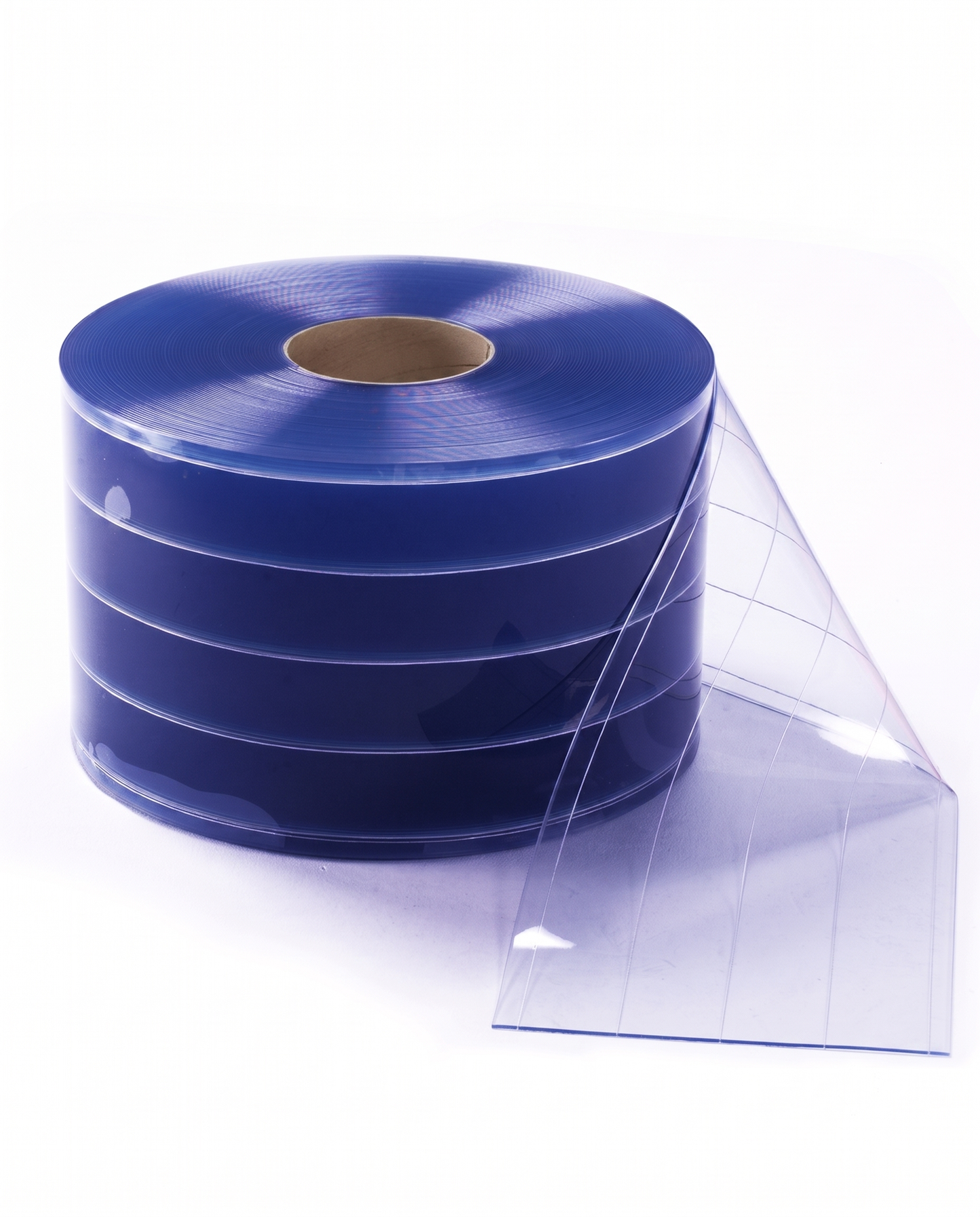 XPS Tech Nylon-Reinforced PVC Strip Roll – 8" × 0.080" × 300 ft, Clear
