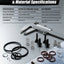 HCTRK21N Oilless Compressor Valve Rebuild Kit with for TRS21/TR21 Recovery Machine image 1 — view 4