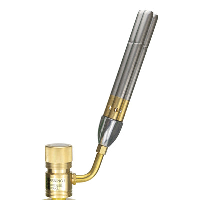 HCPRO HC-BZT3 Blaze 3-Tip Swivel Torch, 3,600°F Triple-Jet Flame, MAP-Pro/Propane