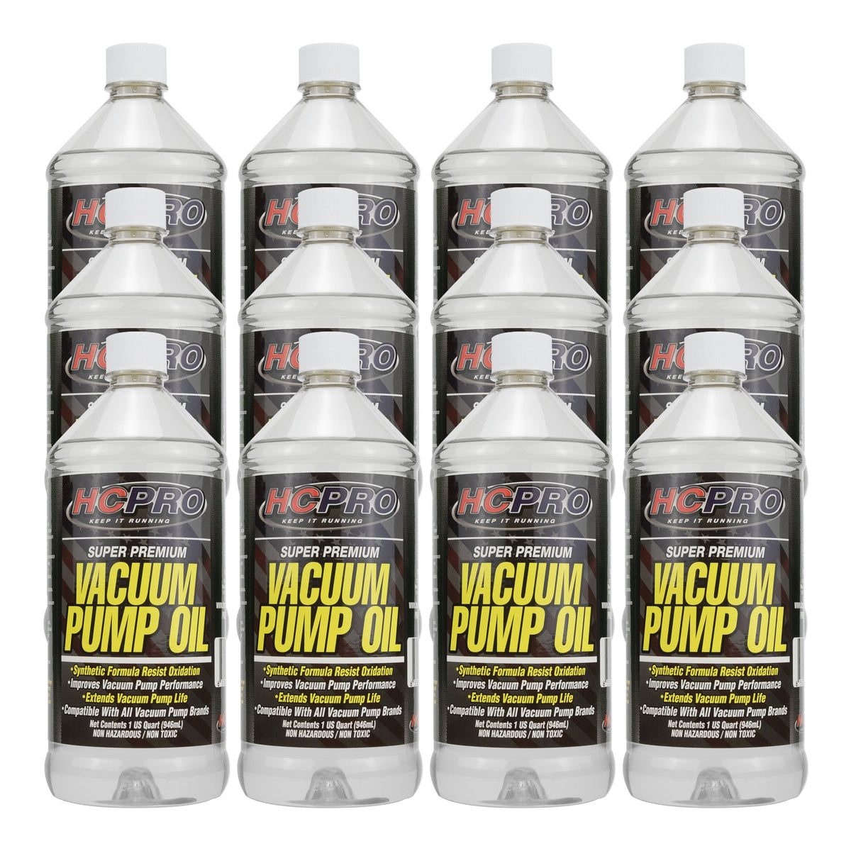 HCPRO VPO-46 Synthetic Vacuum Pump Oil – ISO VG 46, Anti-Foam, Quart & Gallon — view 13