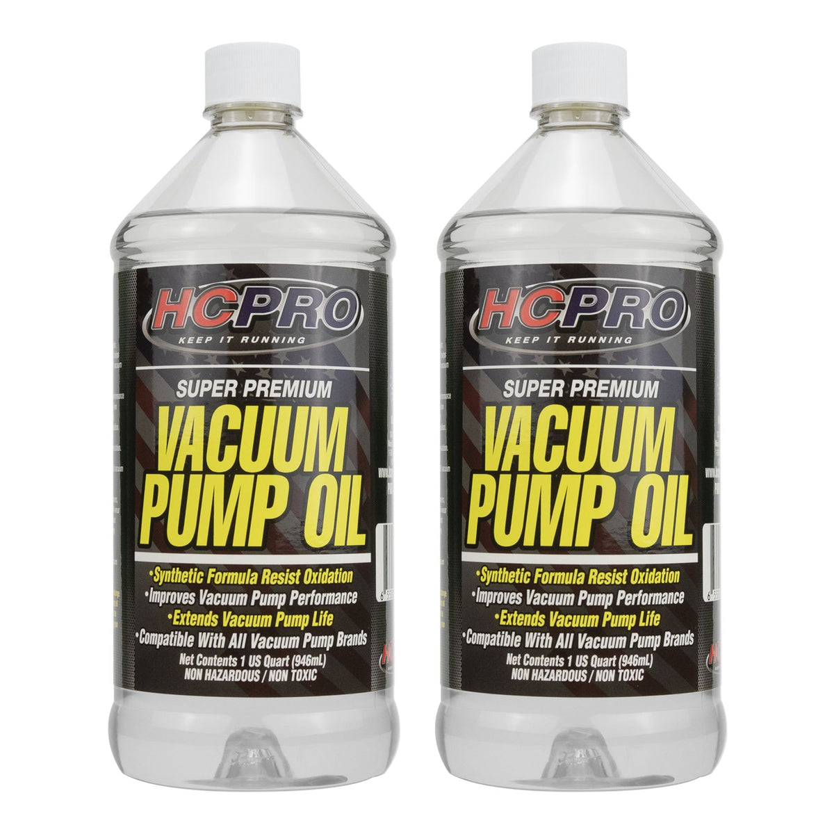 HCPRO VPO-46 Synthetic Vacuum Pump Oil – ISO VG 46, Anti-Foam, Quart & Gallon — view 15