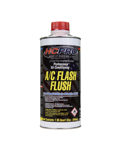 HCPRO Flash Flush HVAC-R Line Flush Solvent – 32 oz, Post-Burnout Acid & Sludge Removal
