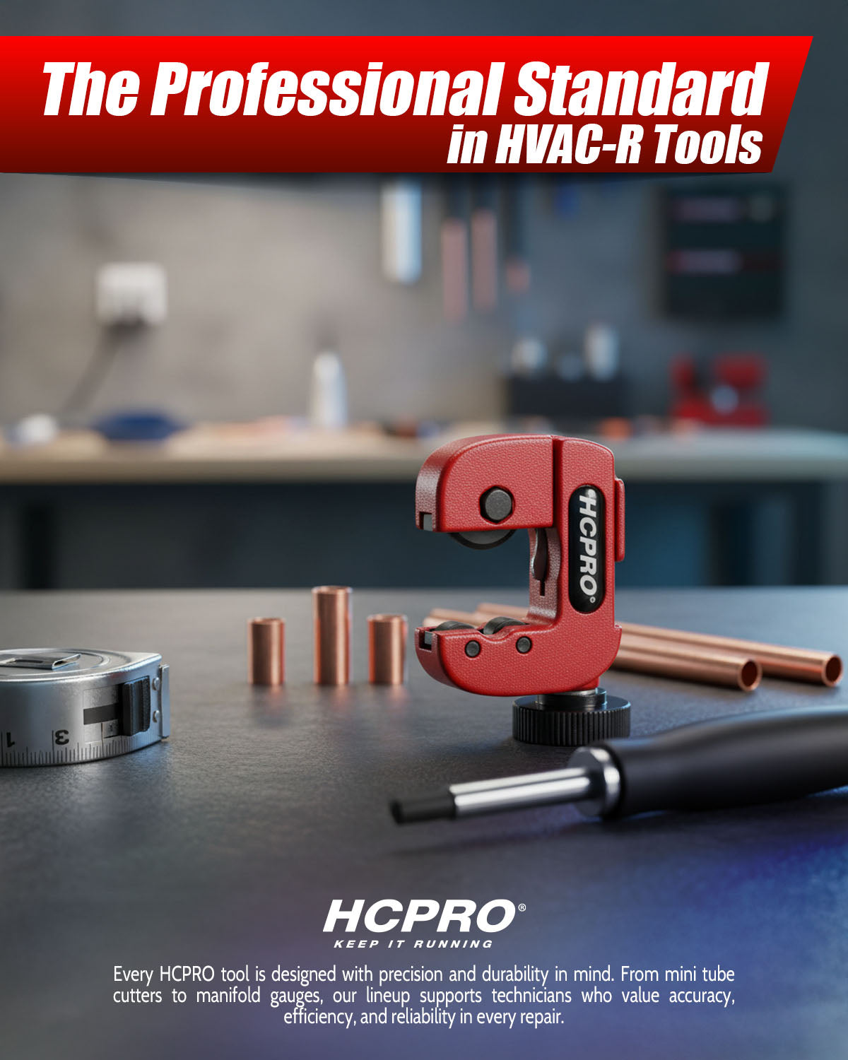 HC-TC1 Pocket Size Mini Tube Cutter 1/8" to 7/8" (3-22mm) Copper, Aluminum, Brass, and Plastic tubing Compact cutter image 2 — view 6