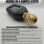 HCPRO HCVGX Digital Vacuum Gauge – Pirani Sensor, 5 Units, Custom Alarms — view 8