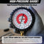 HCPRO BK-RG80-YF 80 mm R1234YF Replacement Gauge – PSI °F/°C, Low, High or Set — view 2