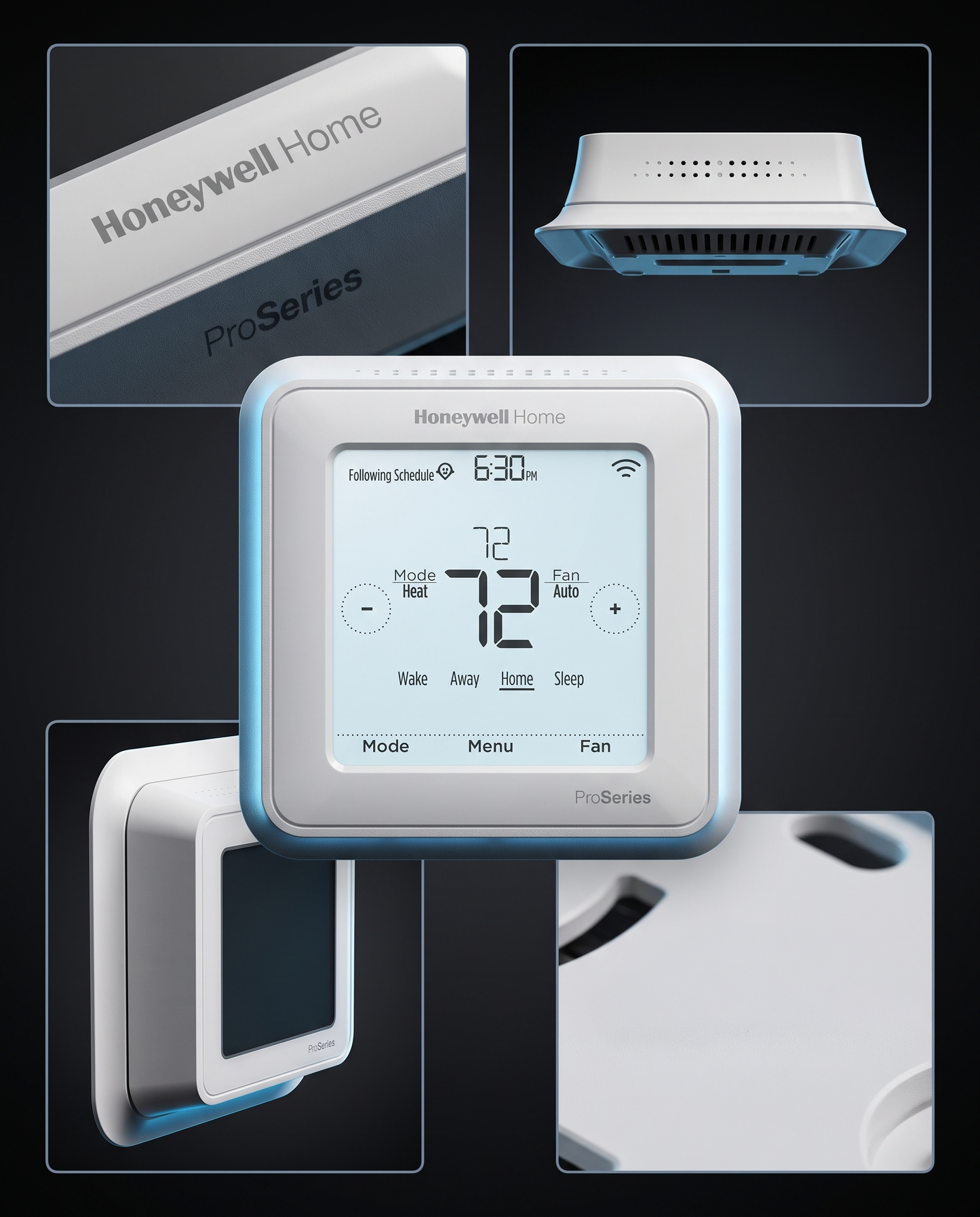 Honeywell T6 PRO-Smart Thermostat Multi-Stage 2 Heat/2 Cool