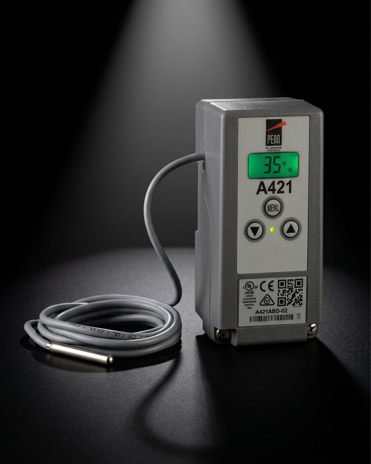 Johnson Controls - PENN A421ABD-02C Series Electronic Temperature Controls with Off-Cycle Defrost