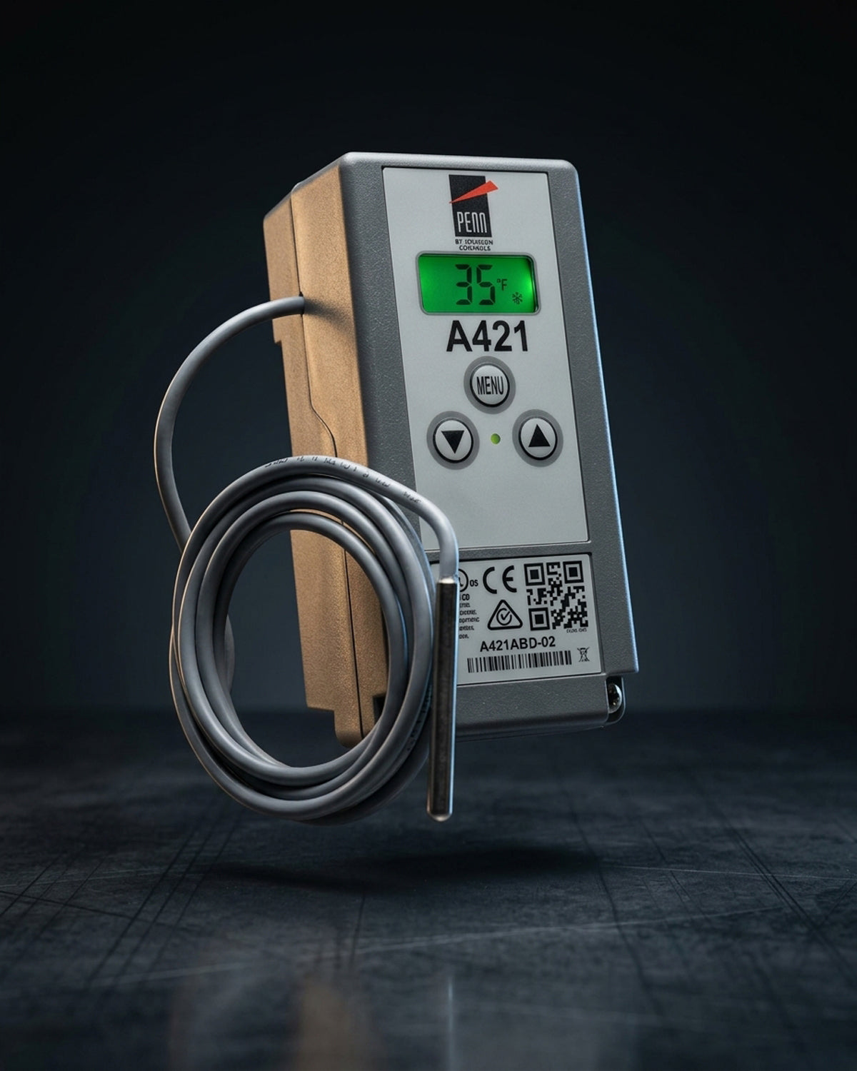 Johnson Controls - PENN A421ABD-02C Series Electronic Temperature Controls with Off-Cycle Defrost