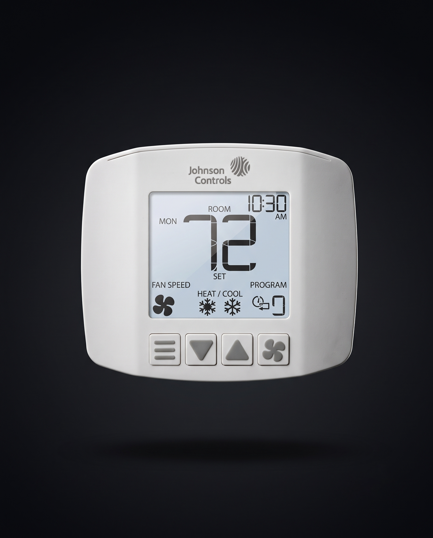 Johnson Controls FCP-PA-701-B 7-Day Programmable FCU and PTAC Thermostat