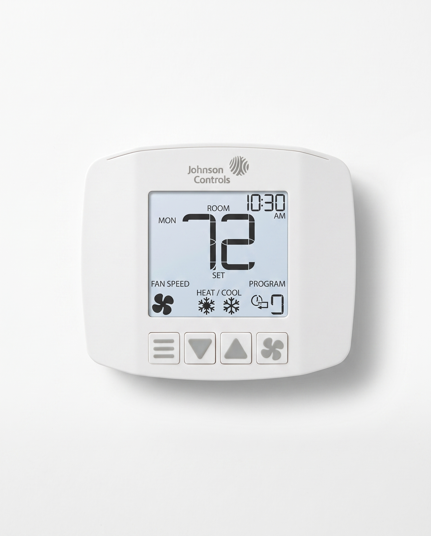 Johnson Controls FCP-PA-701-B 7-Day Programmable FCU and PTAC Thermostat