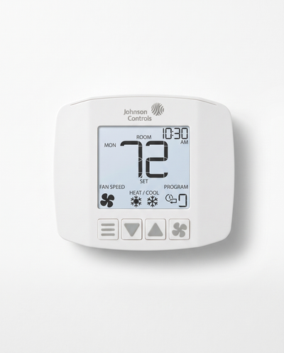 Johnson Controls FCP-PA-701-B 7-Day Programmable FCU and PTAC Thermostat