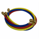 HCPRO PH3BK 1/4" x 3 ft HVAC Charging Hose Set – 3 Hoses, Compact, Color-Coded