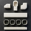 Everwell CDS-2 Line Set Cover Installation Kit for A/C