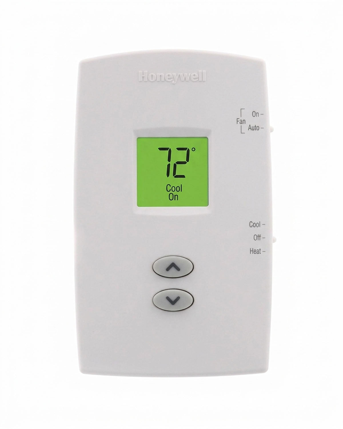 Honeywell PRO TH1110DV1009 Vertical Non-Programmable 1 Heat / 1 Cool Thermostat – Dual Powered
