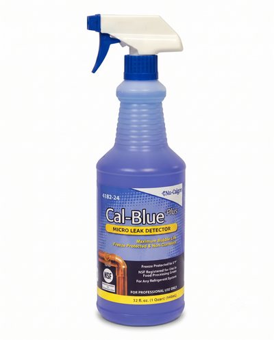 Gas Leak Detector Nu-Calgon Cal-Blue Plus 32 oz – Leak Test Fluid