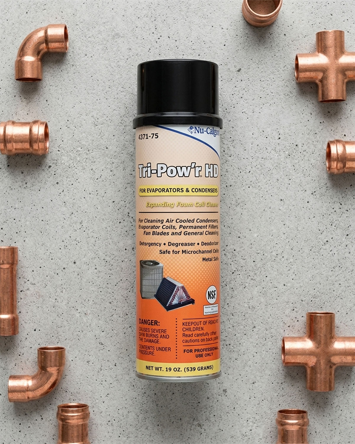 NU-CALGON 4371-75 Tri-Power HD Aerosol 19 oz can