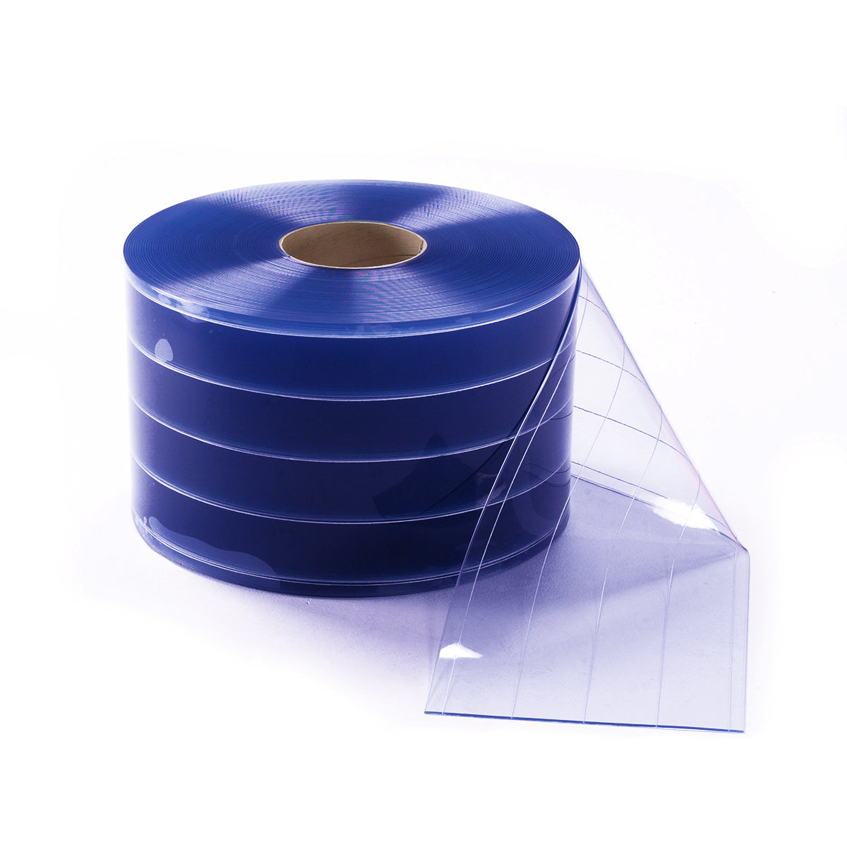 XPS Tech Nylon-Reinforced PVC Strip Roll – 8" × 0.080" × 300 ft, Clear