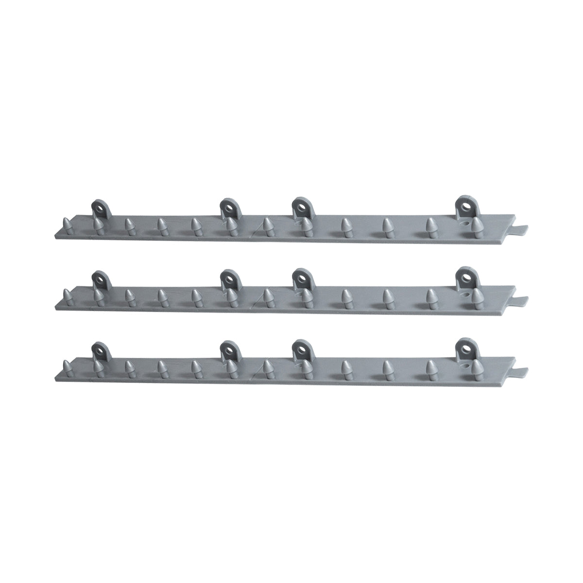 XPS Tech Bullet Polymer Hardware – 24" Wide, Gray
