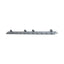 XPS Tech Bullet Polymer Hardware – 24" Wide, Gray