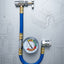 Supercool R-134a Auto Charging Hose & Gauge for Self-Sealing Valve