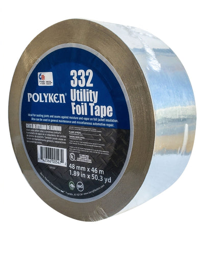 Polyken 332 Utility Grade Aluminum Foil Tape 3-Pack